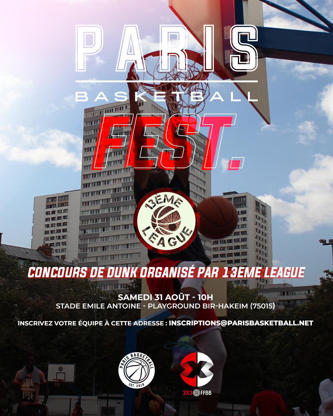 Paris Basketball Fest. 